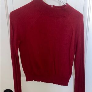 Forever 21 Red Long Sleeve Sweater M